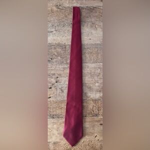 CHARVET Mens Place Vendôme Red and Blue Geometric Silk Tie